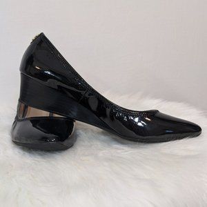 EUC! Cole Haan Black Ballet Wedge Flats Sz 9B